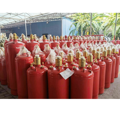 Sistema de supressão de gás Hfc227ea FM200, vermelho, inodoro, de alta segurança, ecológico