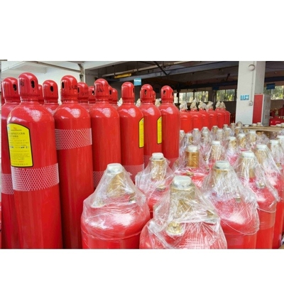 Cor Vermelha Fm200 Cisterna de gás 4.2MPa / 5.6MPa Contenedor de supressão de incêndio