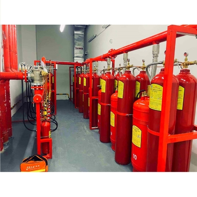 Sistema de fluxo de pistão 90Ltr FM200 Equipamento de supressão de incêndio Modo de arranque manual elétrico