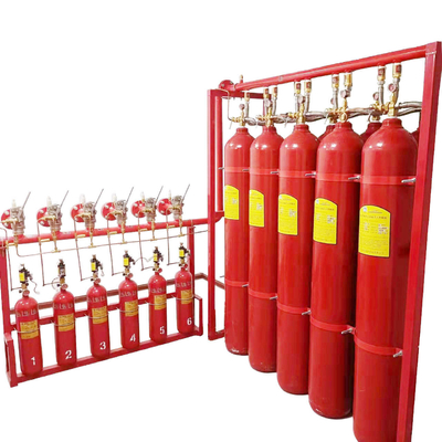 Equipamento de extinção de incêndio a gás