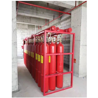 Equipamento de extinção de incêndio a gás