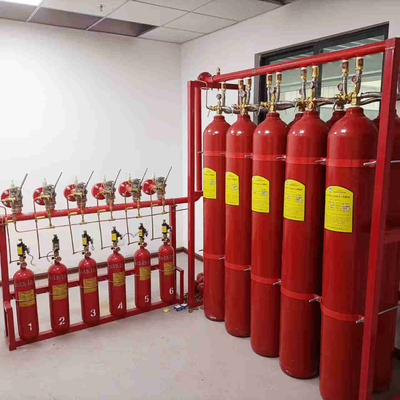 Eficiência IG Sistema de supressão de incêndio a gás inerte 15MPa 20MPa para redução do risco de incêndio