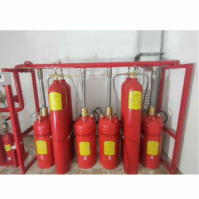 Sistema de supressão de incêndio de aço galvanizado FM200 Extintor de incêndio de 120L Capacidade