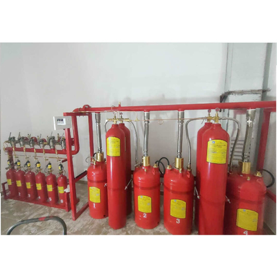 Sistema de supressão de incêndio de aço galvanizado FM200 Extintor de incêndio de 120L Capacidade