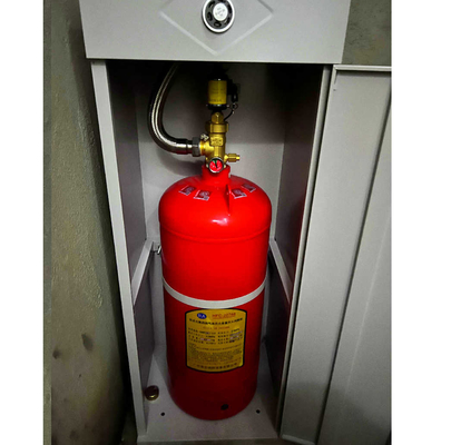 Sistema de extinção de incêndio a gás FM200 40L 33kg com protecção multizona