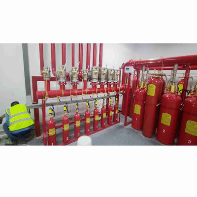 Sistema automático de supressão de incêndio a gás Fm200 4.2 MPa 5.6 Mpa Sistema de detecção de incêndio