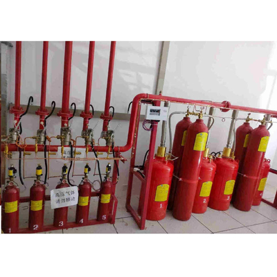 FM200 Sistemas de protecção contra incêndio 70L - 180L Sistema de supressão de gases