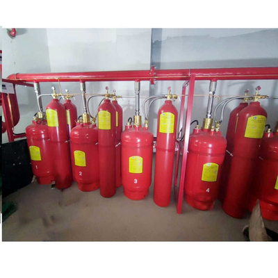 Sistema de supressão de incêndio do cilindro industrial FM200 Sistema de combate a incêndio Fm 200