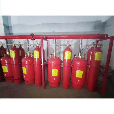 Sistema de supressão de incêndio do cilindro industrial FM200 Sistema de combate a incêndio Fm 200