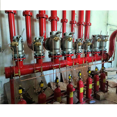 Sistema de extinção automática de incêndio FM200