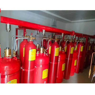 Sistema de supressão de incêndio de 1800m3 de cilindros de 90L FM200