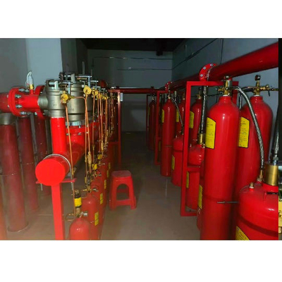 Sistema de supressão de incêndio FM200 leve 5.6Mpa Sistema de rede de tubulação de baixa manutenção