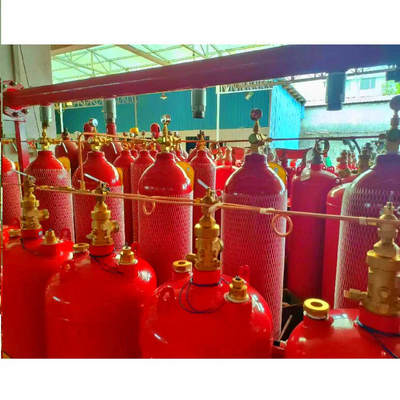 Equipamento de protecção contra incêndio de heptafluoropropano FM200 Sistema de rede de tubos