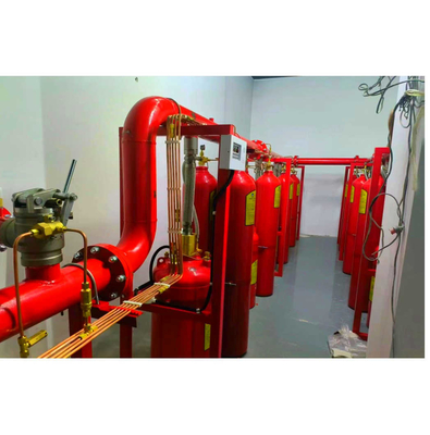 Sistema de supressão de incêndio FM200 de alta segurança 4.2Mpa 5.6Mpa para sala de distribuição de energia