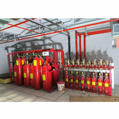 Pureza 99,99% FM200 Sistema de rede de tubos para classe A, grau de proteção contra incêndio DC24V