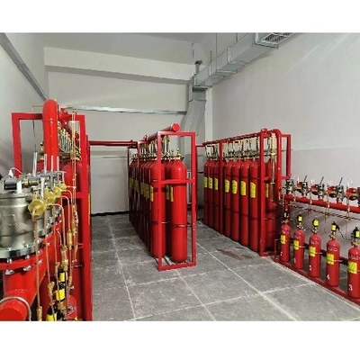 IG100 Sistema vermelho de supressão de incêndio cilindro 15MPa Pressão de trabalho 20MPa