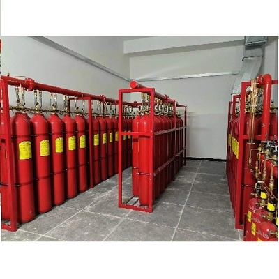IG100 Sistema vermelho de supressão de incêndio cilindro 15MPa Pressão de trabalho 20MPa