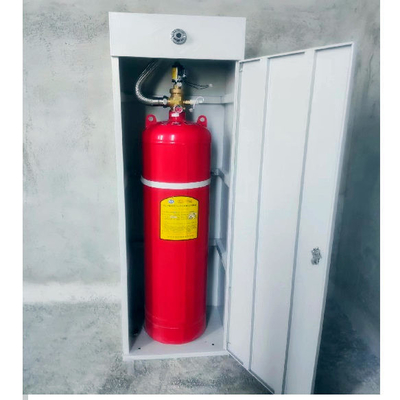 Sistema de extinção de incêndio FM200 com gabinete de arranque automático sem rede de tubulação
