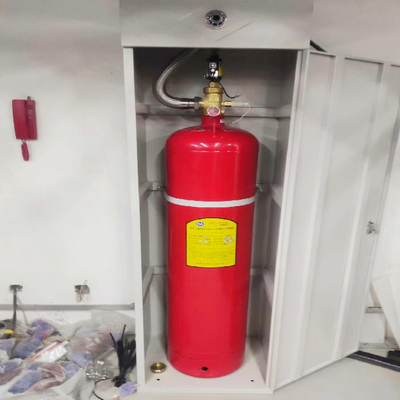 Sistema de extinção de incêndio FM200 com gabinete de arranque automático sem rede de tubulação