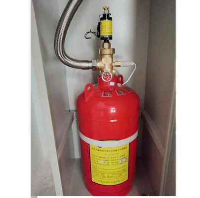 Sistema de gabinete vermelho FM200 Fácil instalação para proteção contra incêndio em necessidades industriais