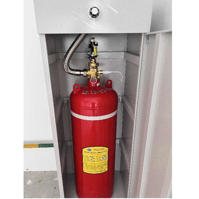 Red Hfc-227ea FM200 Sistema de gabinete 120L sistema de supressão de gás de aço