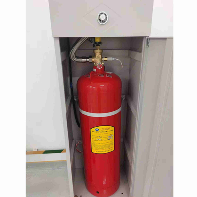 Red Hfc-227ea FM200 Sistema de gabinete 120L sistema de supressão de gás de aço