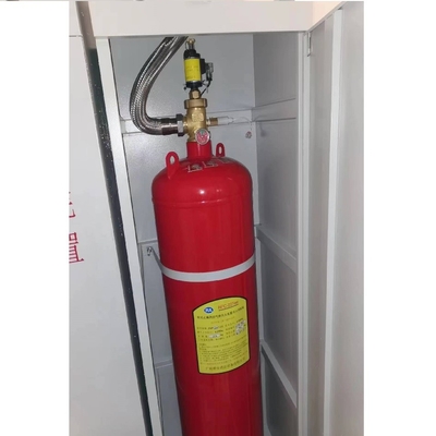 Sistema de gabinete automático industrial FM200 Equipamento de supressão de incêndio de 2,5 MPa