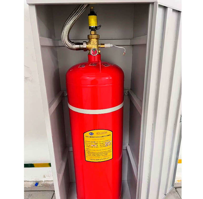 Extintor de incêndio FM200 Branco Marfim 2.5MPa Sistema de extintor de incêndio automático interno