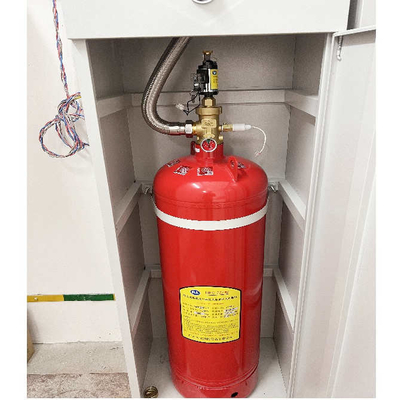 Sistema de extinção de incêndio FM200 sem tubos 2.5Mpa Pressão de armazenamento AC 220V DC 24V 1.5A