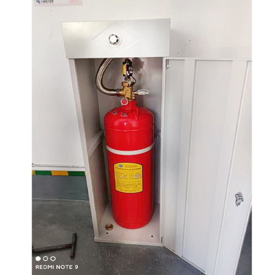 120L FM200 HFC227ea Extintor de incêndio a gás de cilindro vermelho 2,5 MPa