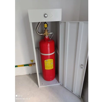 120L FM200 HFC227ea Extintor de incêndio a gás de cilindro vermelho 2,5 MPa