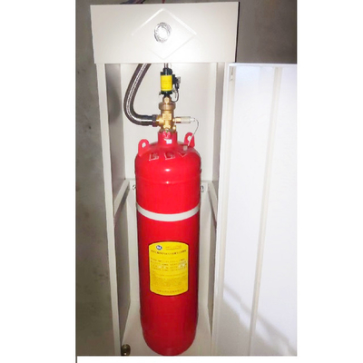 FM200 Sistema de agente de supressão de incêndio de 2,5 MPa com válvula de contenedor do atuador de solenoide