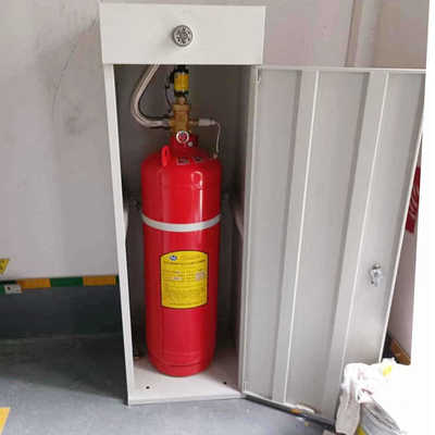 FM200 Sistema de agente de supressão de incêndio de 2,5 MPa com válvula de contenedor do atuador de solenoide