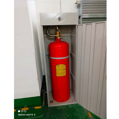 Hfc227ea FM200 Sistema de gabinete de inundação total Agente limpo máquina extintora de incêndio