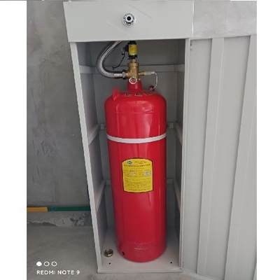 Extintor de incêndio a gás de 100L FM200 com armário único