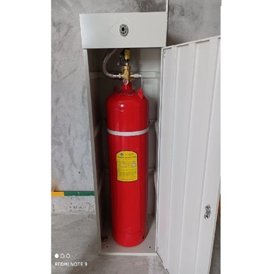 100L FM200 Hfc-227ea Extintor de incêndio de gabinete de garrafa única 2.5MPa