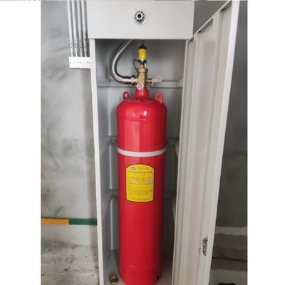 100L FM200 Hfc-227ea Extintor de incêndio de gabinete de garrafa única 2.5MPa