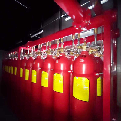 20 MPa IG541 Sistema de supressão de incêndio a gás para minimizar danos