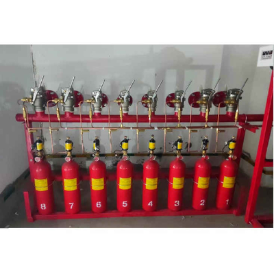 20 MPa Sistema automático de supressão de incêndio IG541 Máquina de extinção de incêndio a gás inerte