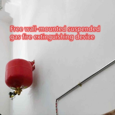 30L Red Suspended FM200 Gas Fire Extinguishing Bottle System para Zona Pequena e Única