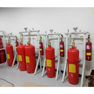 HFC227ea Sistema de extintor de incêndio a gás fechado Supressão de incêndio por inundação Fm 200