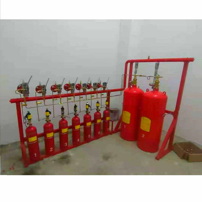 Sistema de supressão de gás FM200 de alta pressão 4.2Mpa / sistema de extinção de incêndio de 5,6Mpa