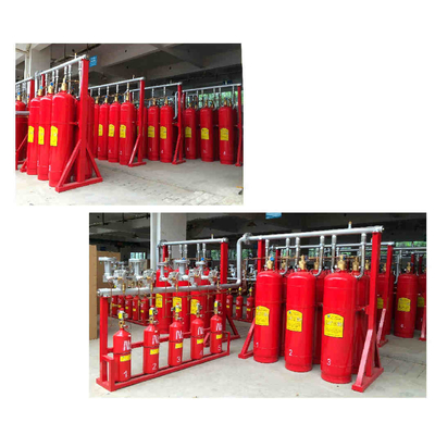 Sistema de supressão de gases HFC 227ea FM 200 para interiores com proteção máxima do sistema