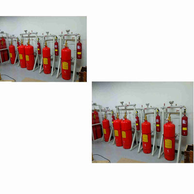 Estrutura flexível Fm 200 Agente limpo Sistema de supressão de incêndio 8.0Mpa Pressão de trabalho máxima