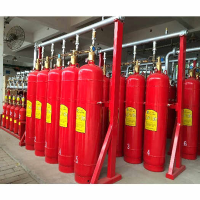 Sistema de rede de tubulações de heptafluoropropano FM200 Sistema flexível de extintor de incêndio a gás