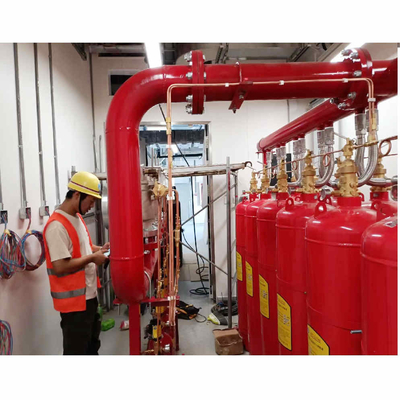 70L 90L 120L 150L Indoor FM200 Cylinder Cylinders de supressão de gás de 2,5Mpa
