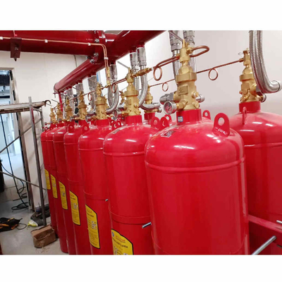 70L 90L 120L 150L Indoor FM200 Cylinder Cylinders de supressão de gás de 2,5Mpa