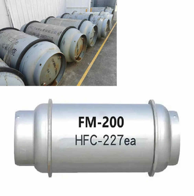 Agente de heptafluoropropano incolor não tóxico no sistema de supressão de incêndio
