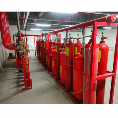 Sistema de fluxo de pistão FM200 totalmente automático Sistema de extinção de incêndio para sala de máquinas