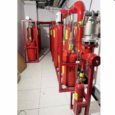 5.6 Bar / 4.2 Bar FM200 Sistema de fluxo de pistão Sistema de extinção de incêndio de tubulação